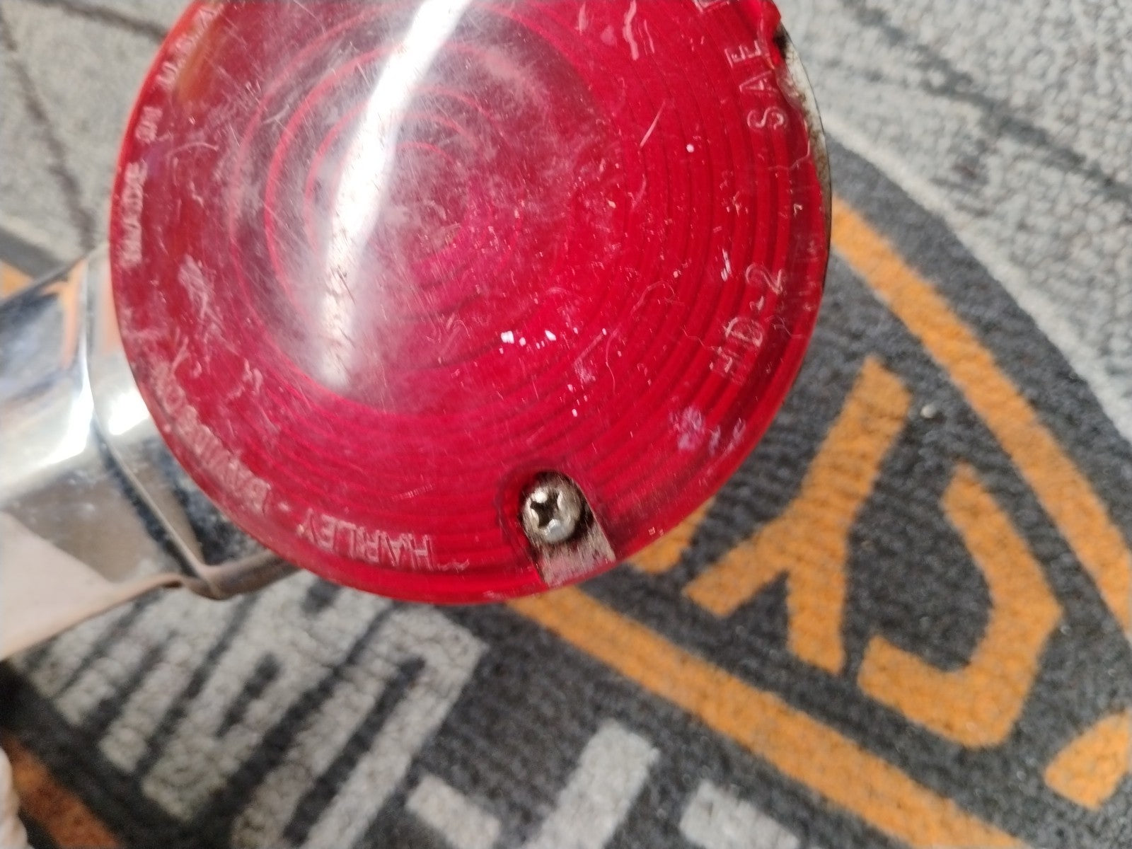 Harley touring softail Road King Rear Blinker Turn Signal Bar 