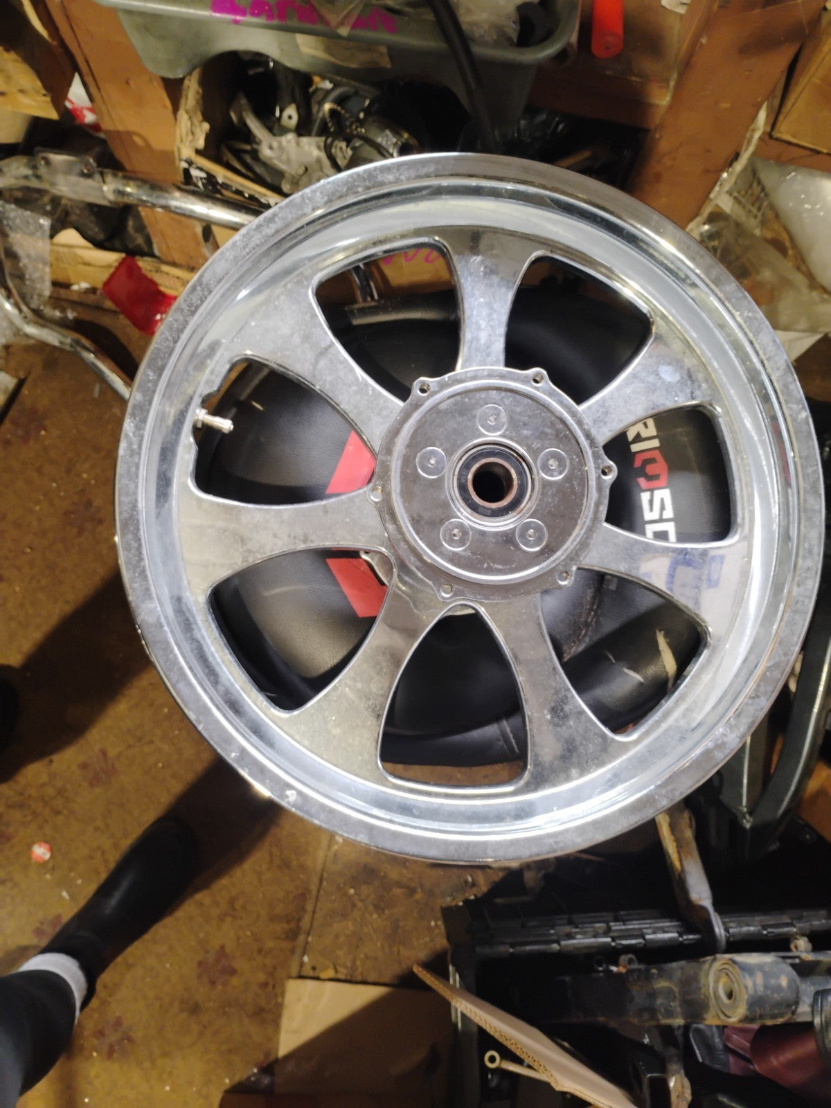 Arlen Ness Evil 7 Front Wheel Victory Motorcycle 18”