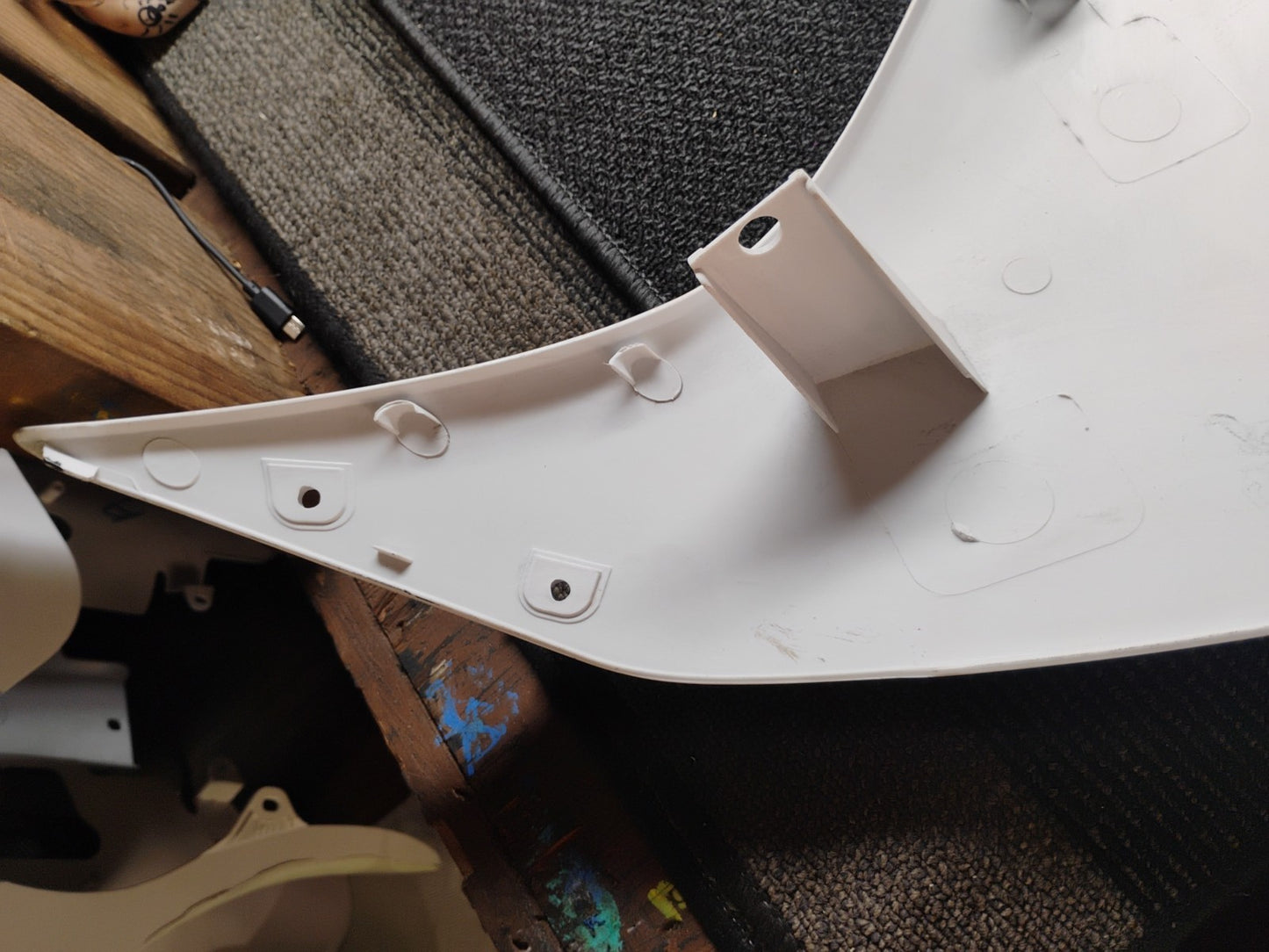 Front Nose Fairing Panel / Cowl For YAMAHA YZF R1 YZF-R1 2004-2006 LEFT SIDE
