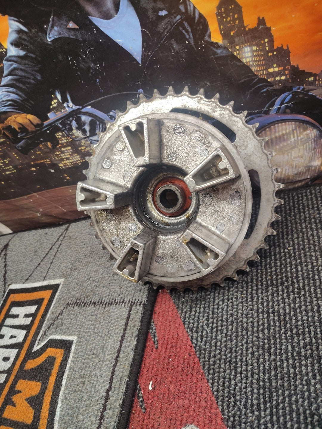 Rear sprocket & carrier F2 Honda cbr600f2 cbr 600 91-94 #RR1