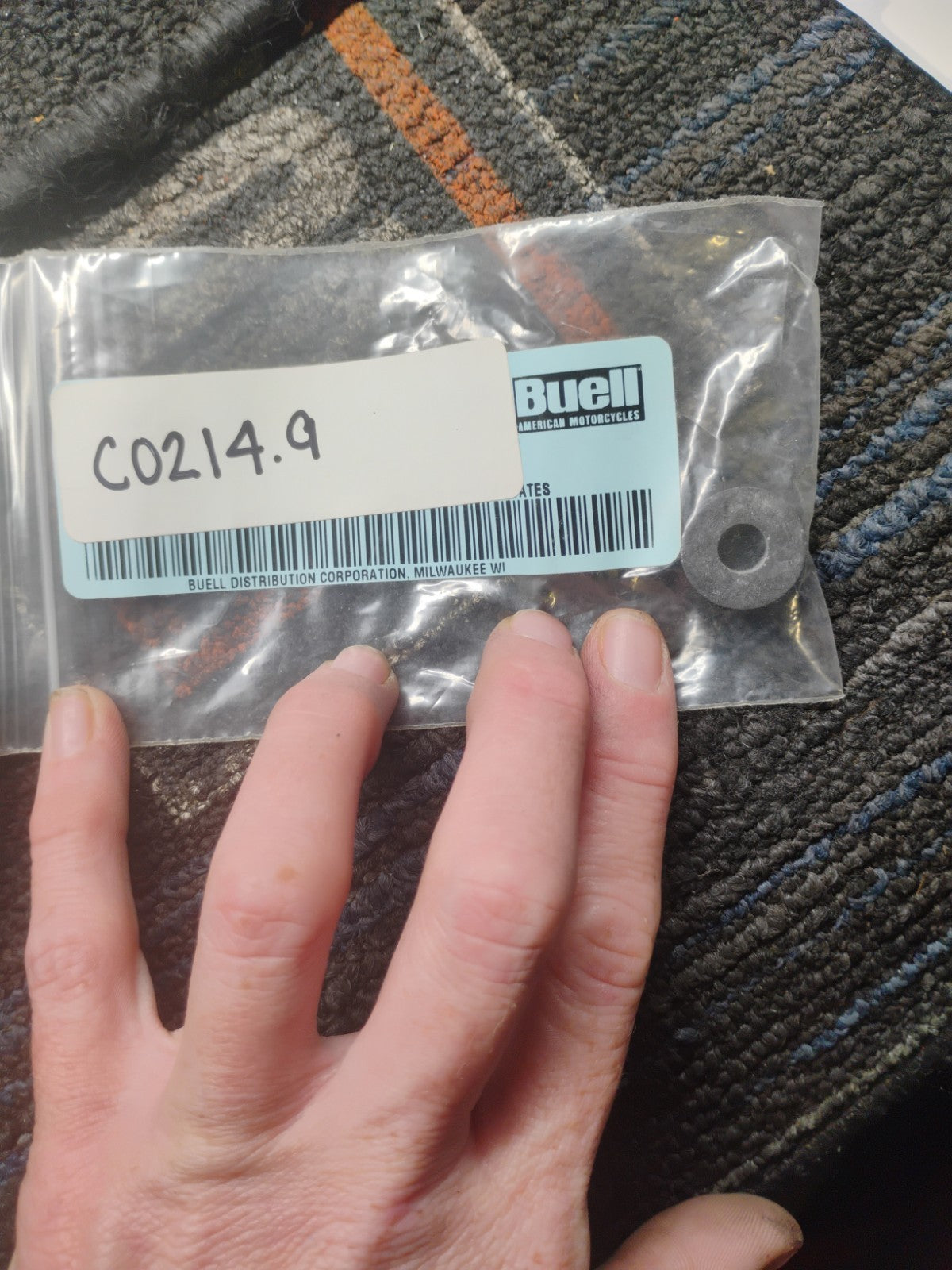 NOS OEM Buell Component PN-C0214.9 Genuine Factory Part