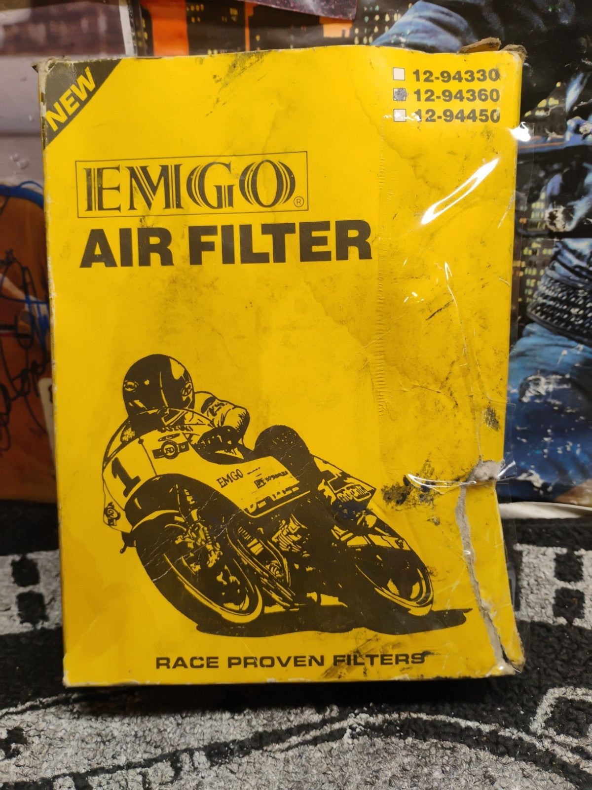 Yamaha XV 700 750 FJ 1100 1200 NEW NOS EMGO Air Filter  12-94360 