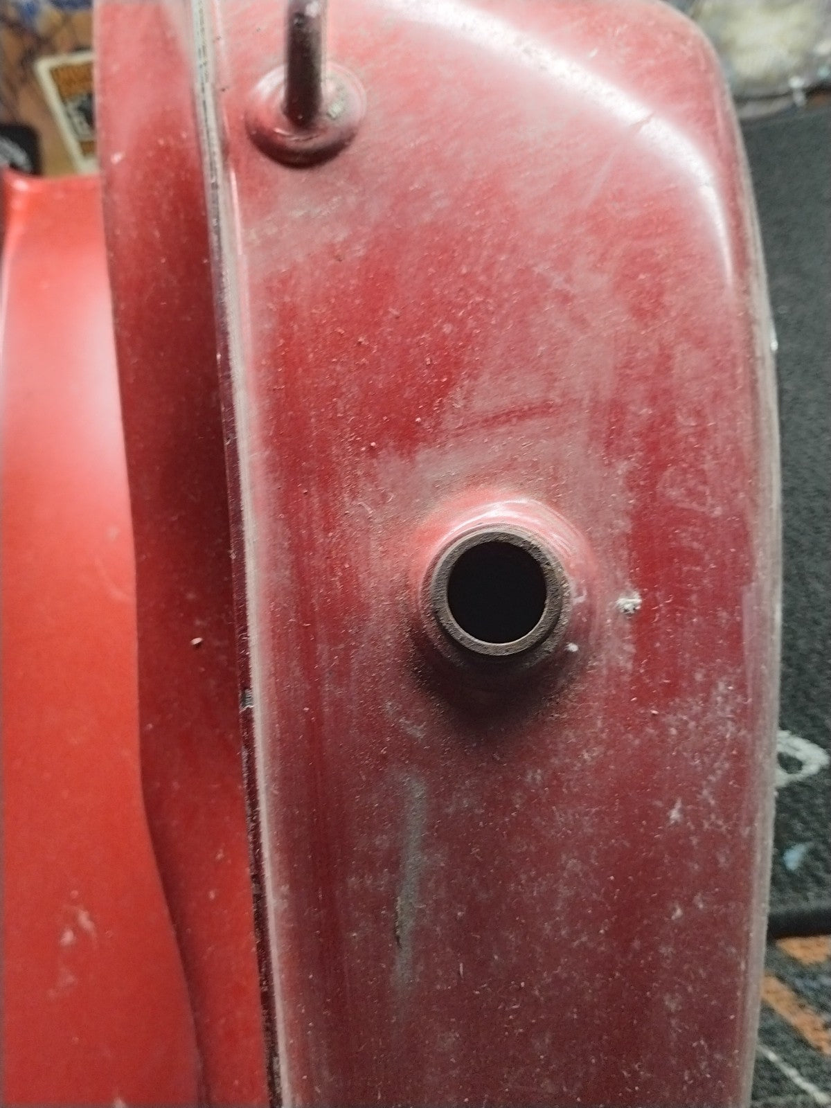 OEM Harley-Davidson FLHTC Electra Glide Touring Fuel Gas Tank Candy Red 82-85
