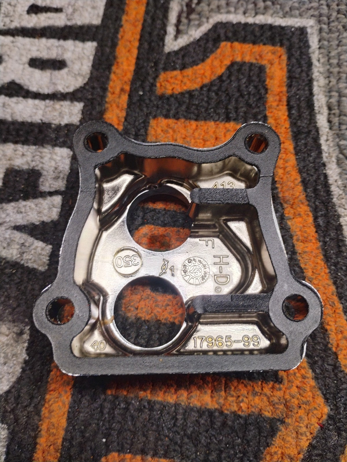 2017 Harley Dyna Super Glide CVO Engine Tappet Lifter Block Cover Set CHROME