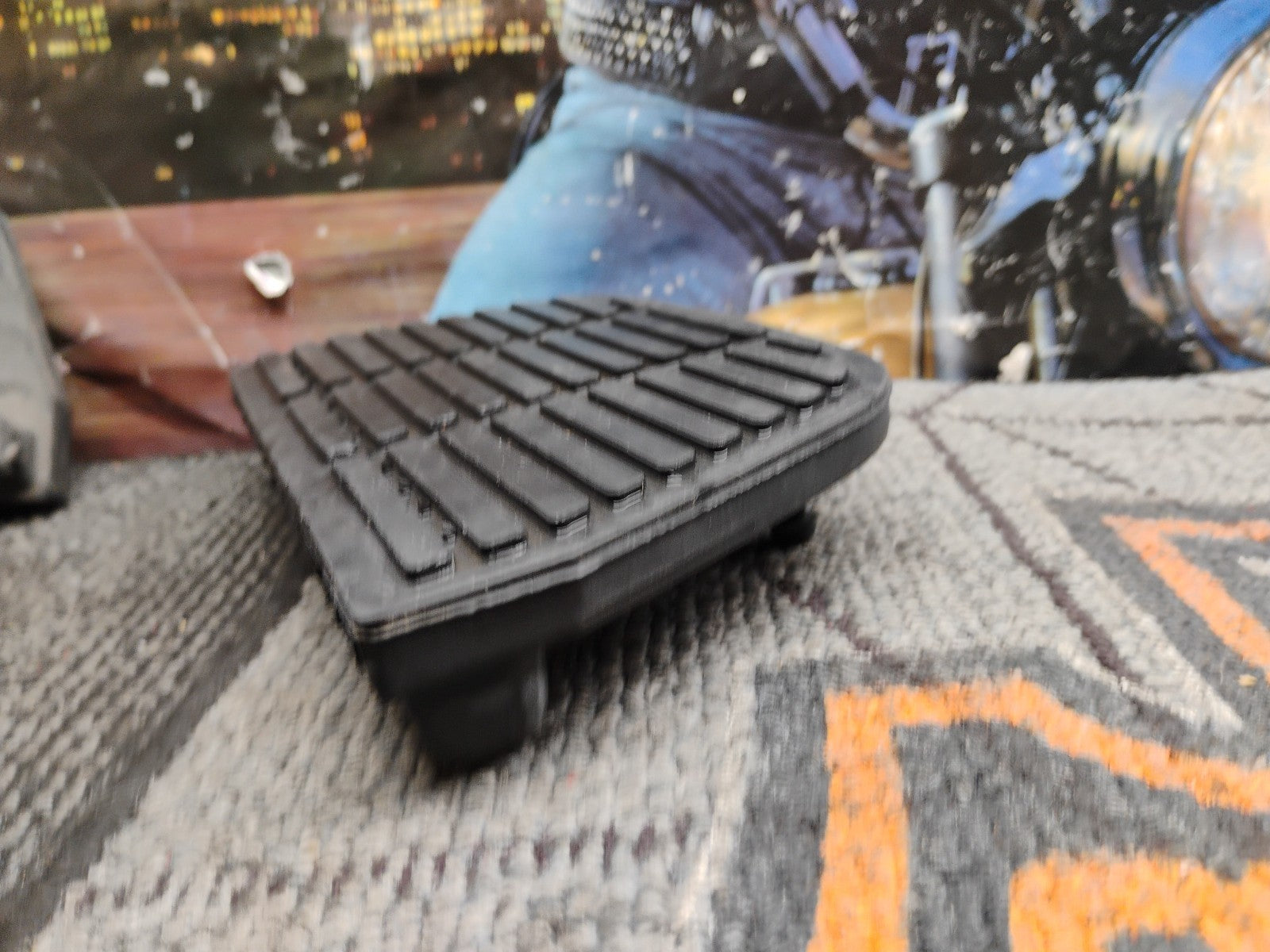 Genuine Harley-Davidson OEM Passenger Right Footboard Kit Floorboard Pad 