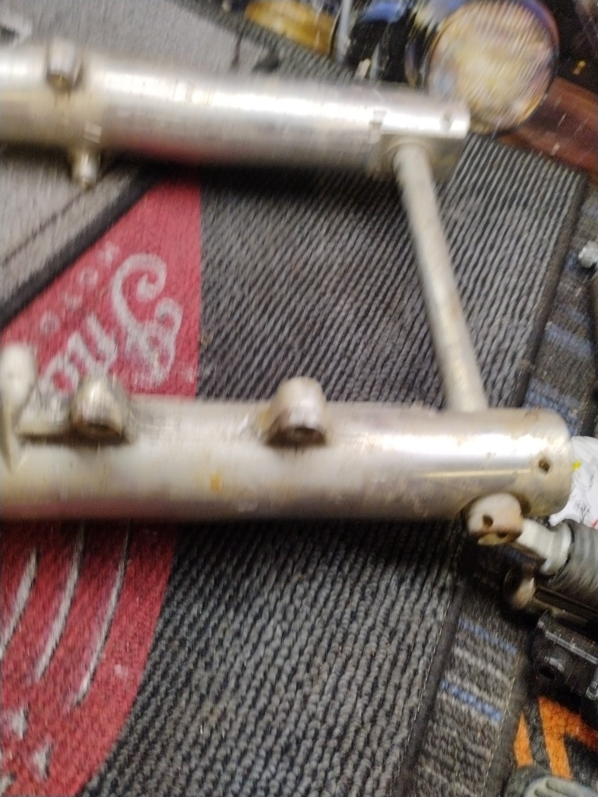 00-07 SHADOW SABRE 1100 FRONT END FORKS FORK TRIPLE TREE CLAMP TOP BOTTOM Axle 