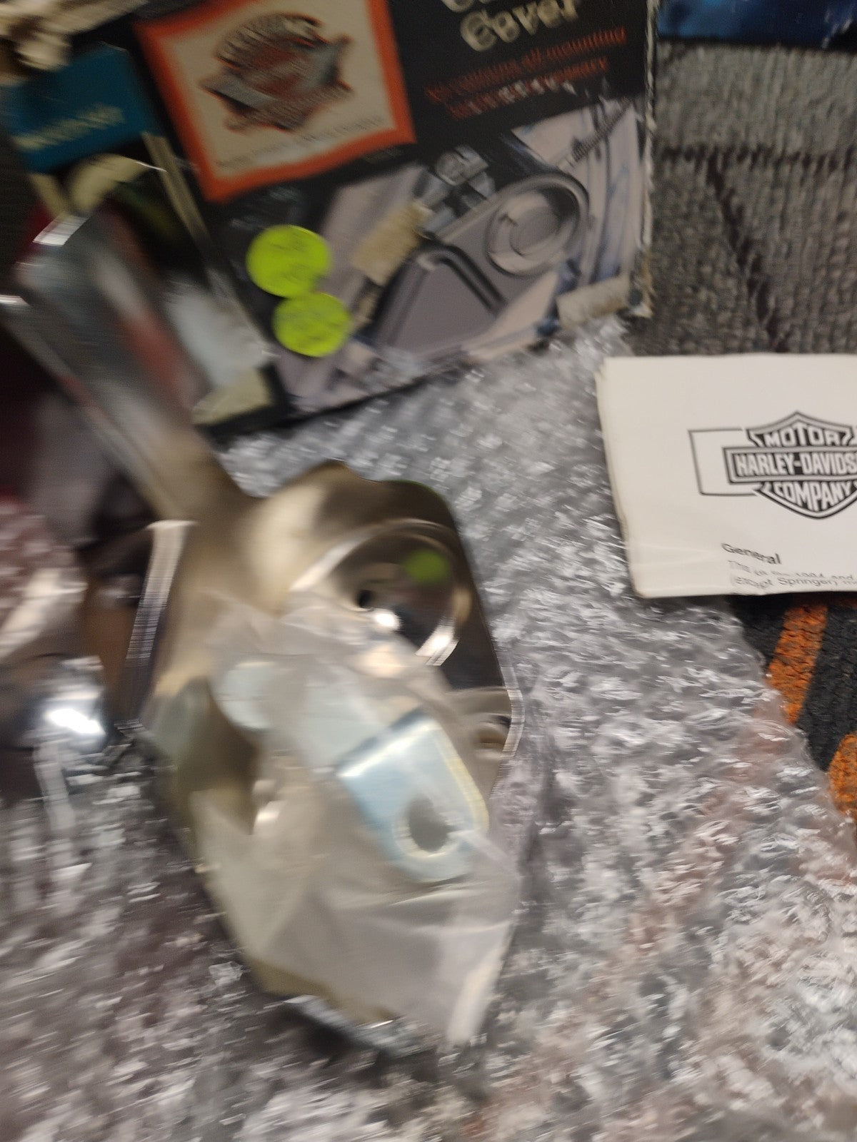 Harley Davidson 43973-98 Chrome Front Right Caliper Cover Sportster 1984