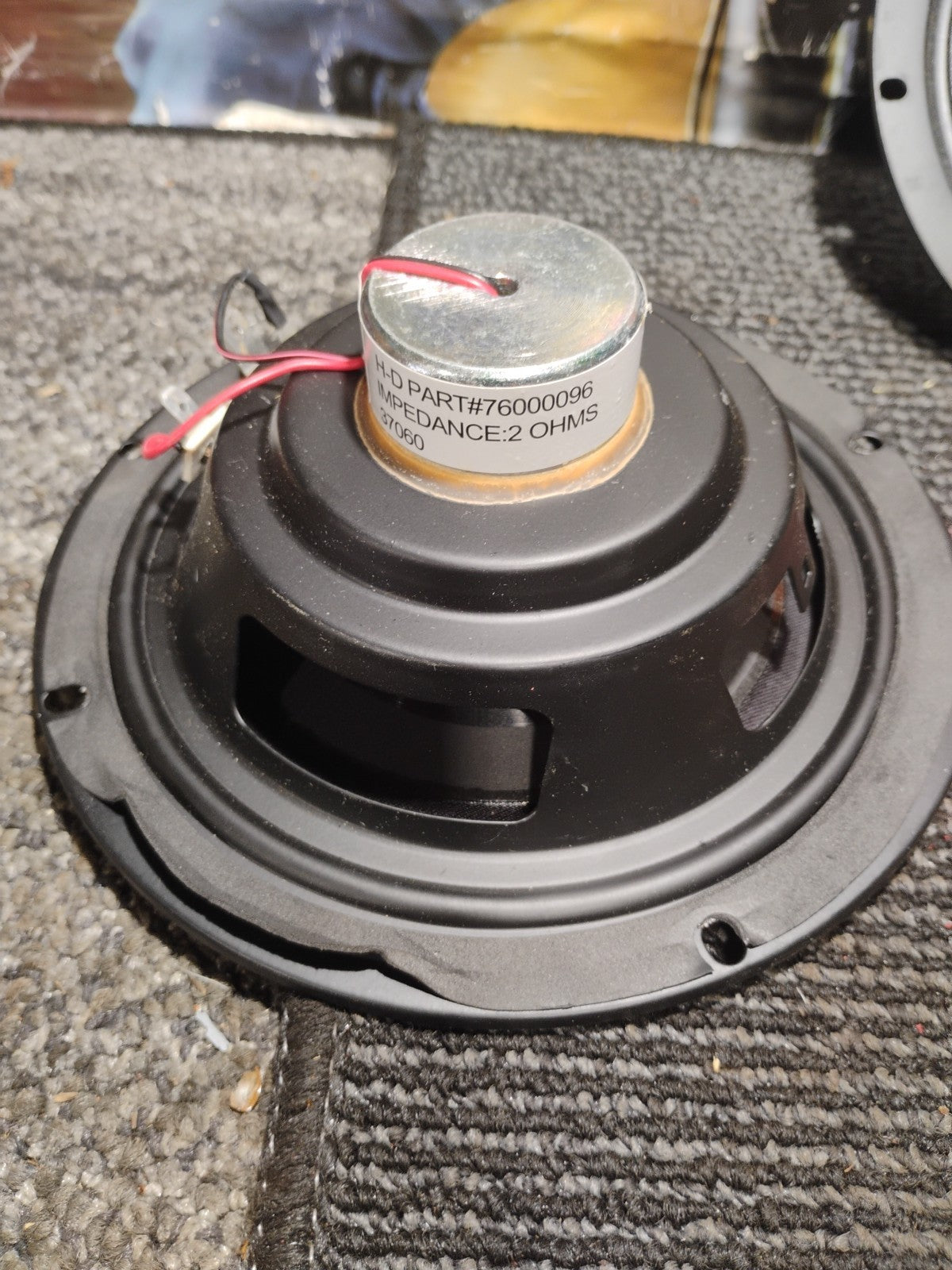 Harley OEM 2014-23 Touring 6.5" Front Fairing Tour Pak Pair  Speakers 76000819