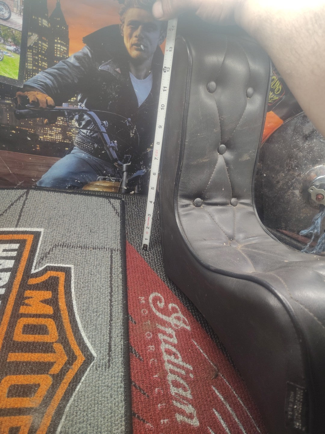 Vintage Drag SpecialtyHarley Panhead Shovelhead Sportster King&Queen Rigid Seat