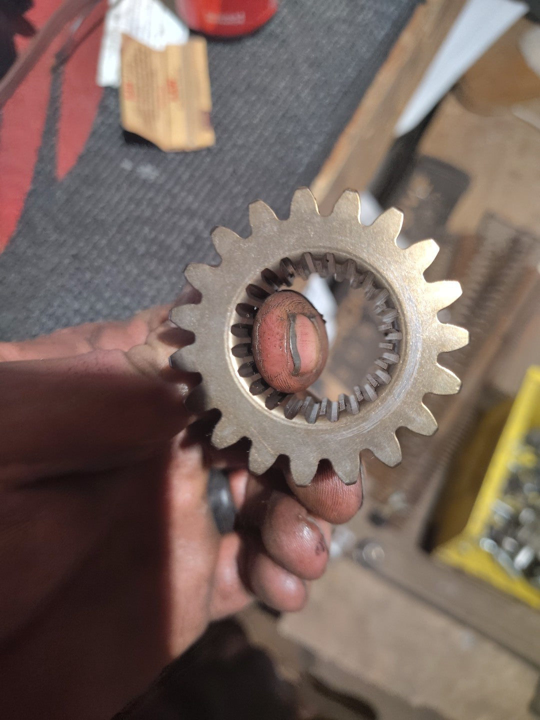 Jims 4th Gear Countershaft fits Harley-Davidson 79-93 FLT, 79-93 FLT, 82-93 FXR