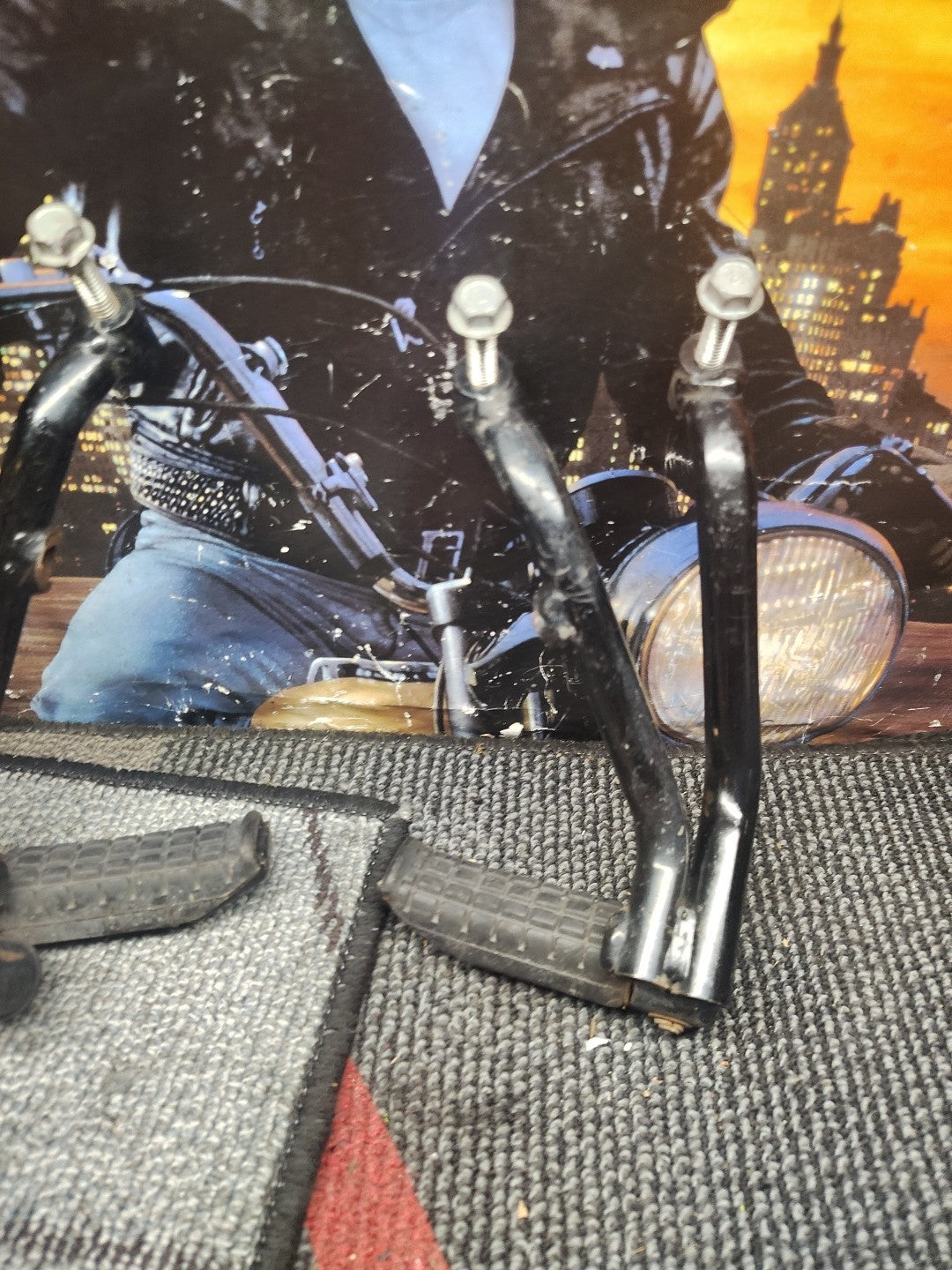 1991 Honda CBR600 F2 CBR 600 CBR600F2 600F2 Rear Passenger Foot Peg Mount Mybe