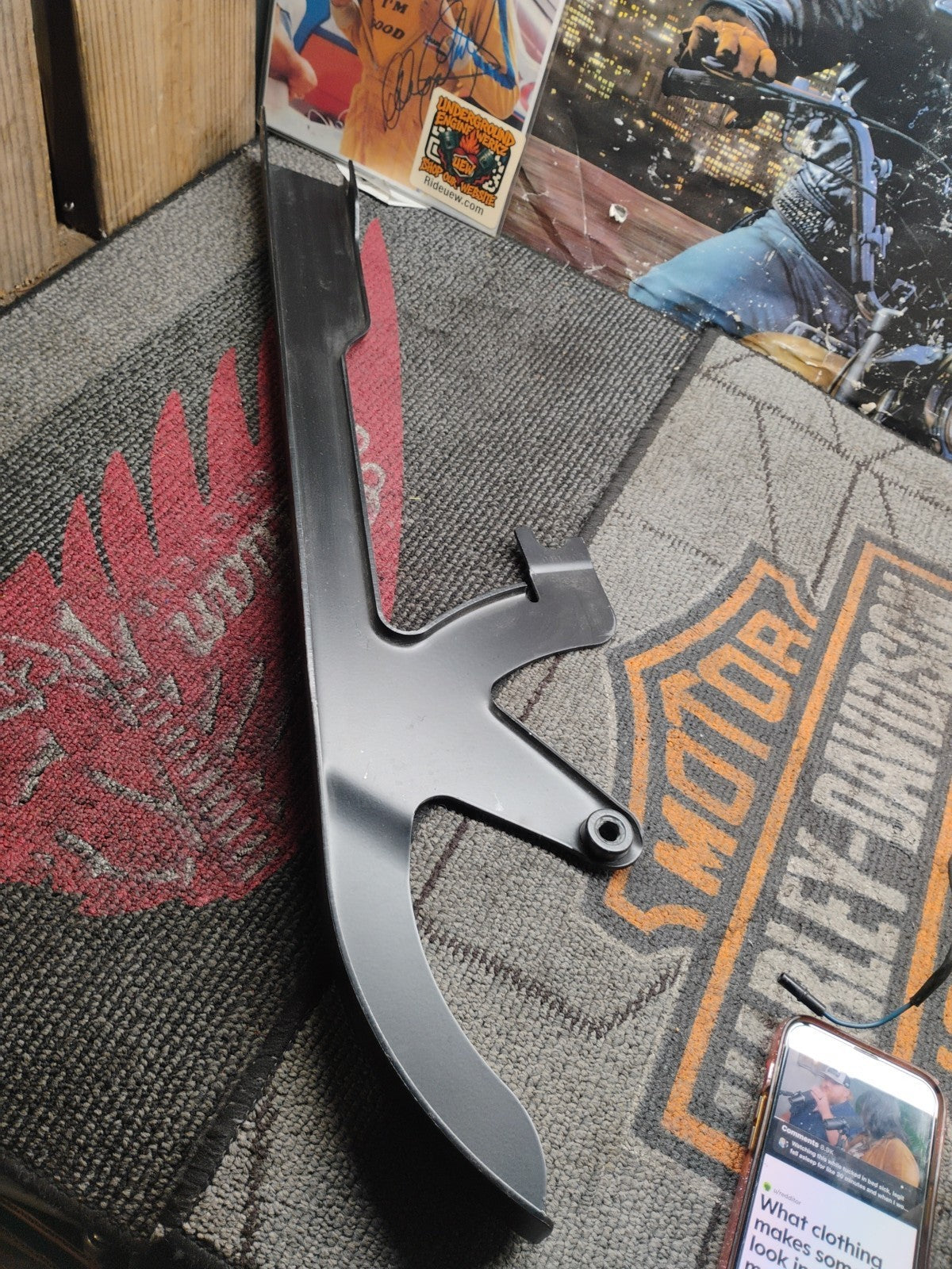 2009-2017 Harley VRSCF Muscle V-Rod Upper Chain Guard Cover Panel