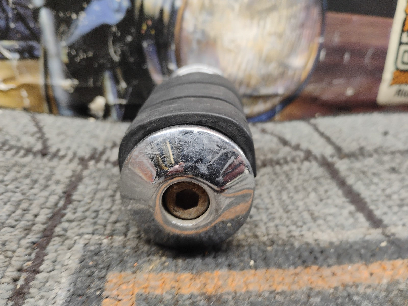 1991 HARLEY-DAVIDSON SPORTSTER XL1200 FRONT RIGHT FOOT PEG 