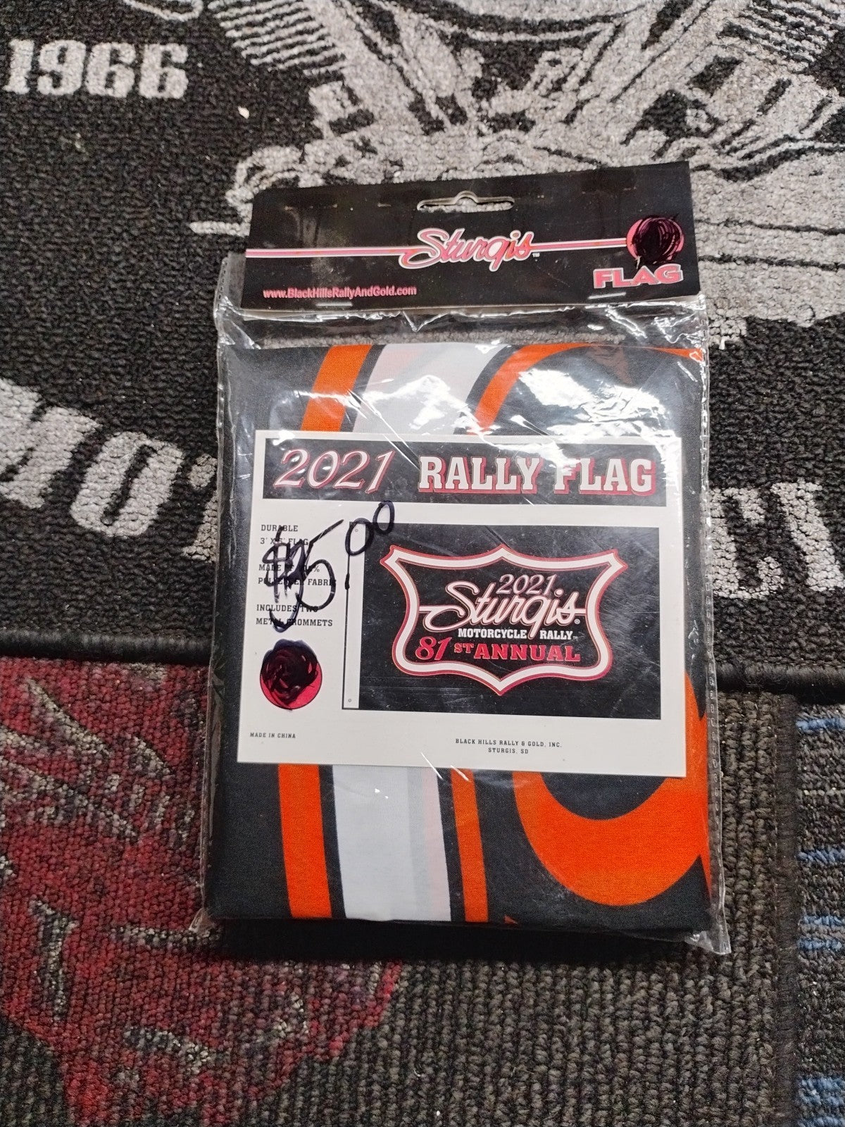 New In Package 2021 Sturgis Motorcycle Rally 81st Annual Flag