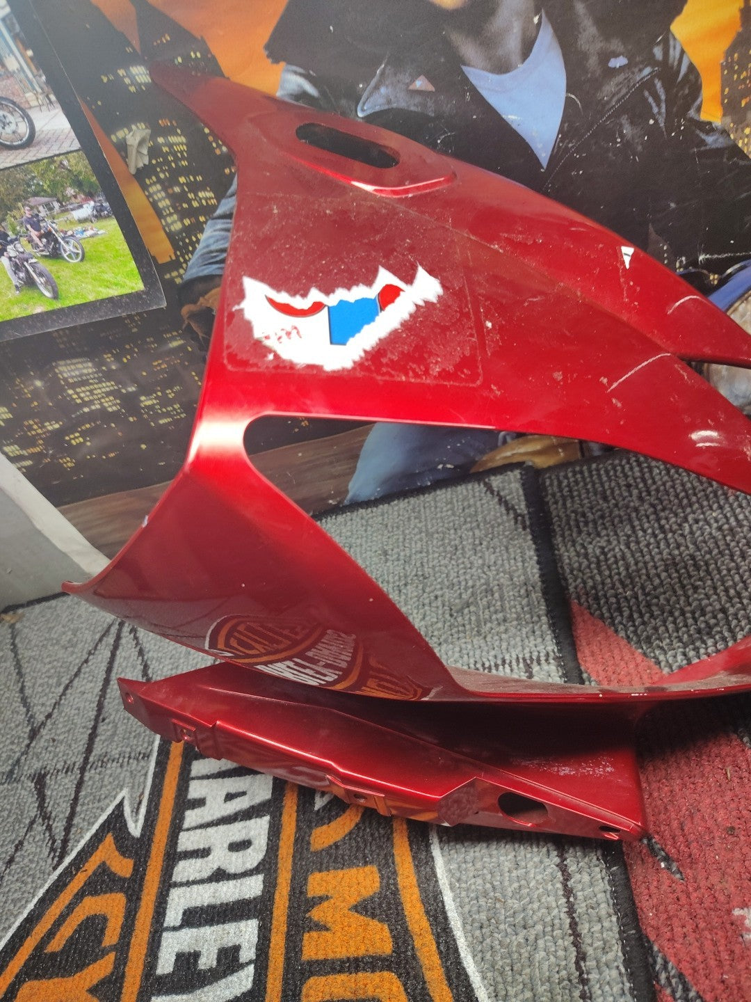 2006 - 2007 Yamaha R6 Right Nose Fairing OEM 