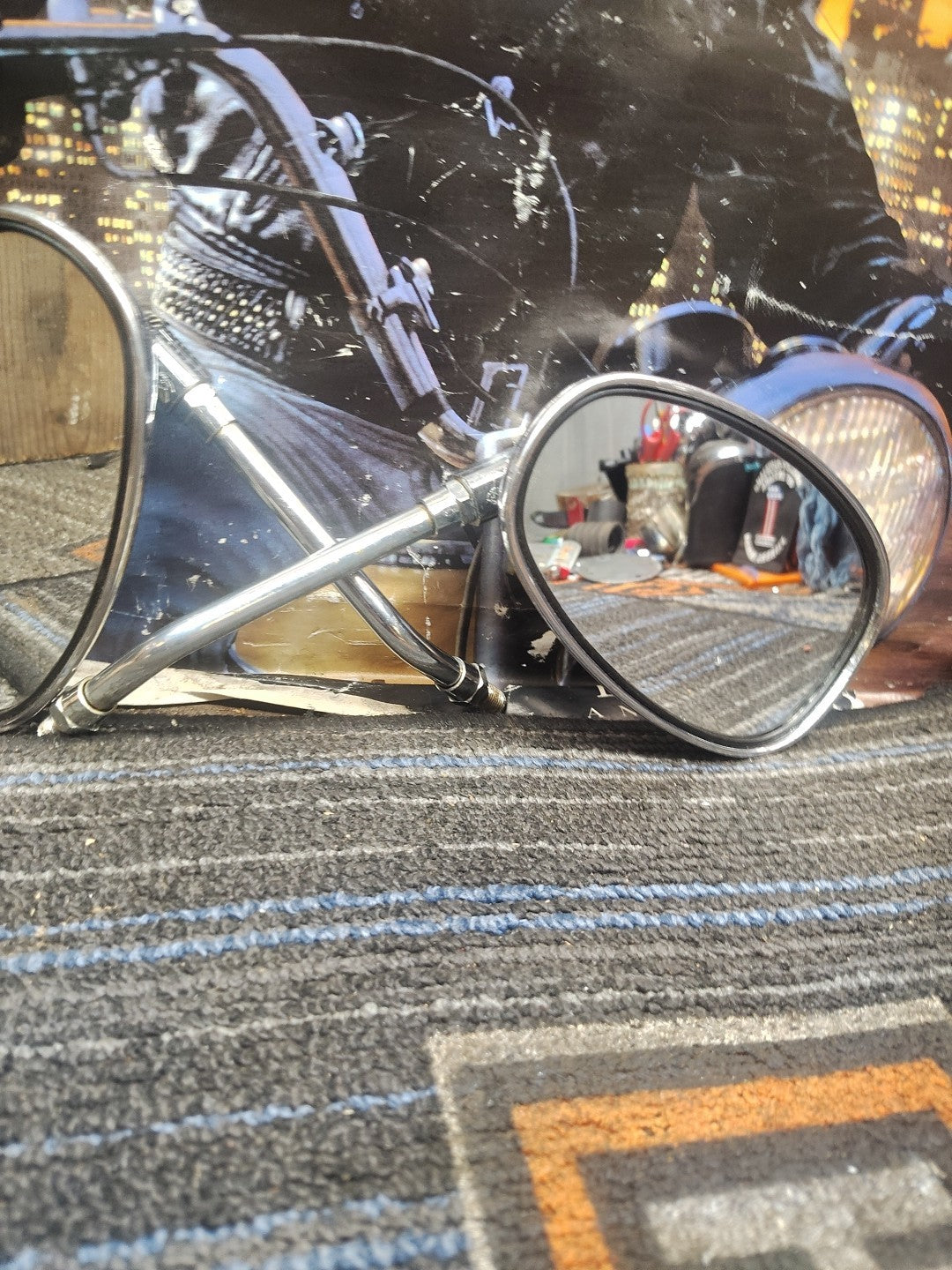 2017 Indian Roadmaster Rearview Mirrors