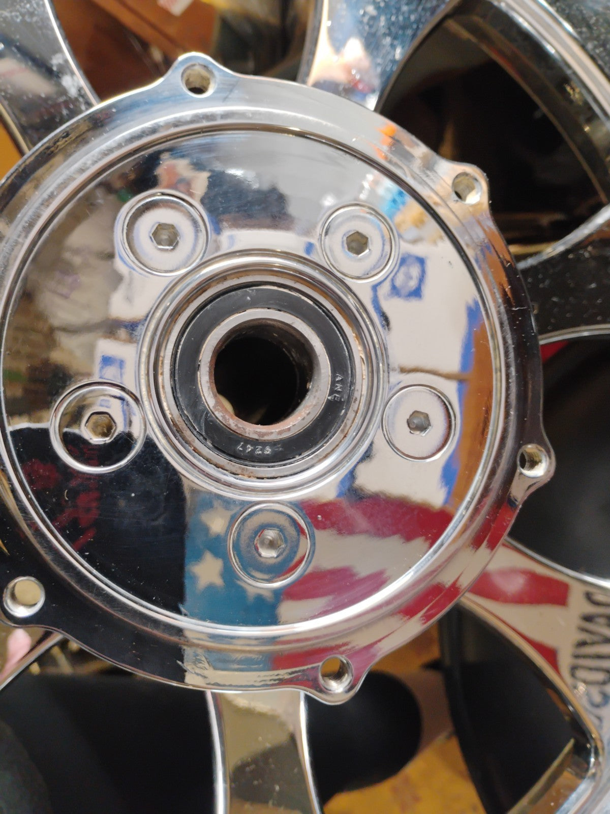Arlen Ness Evil 7 Front Wheel Victory Motorcycle 18”