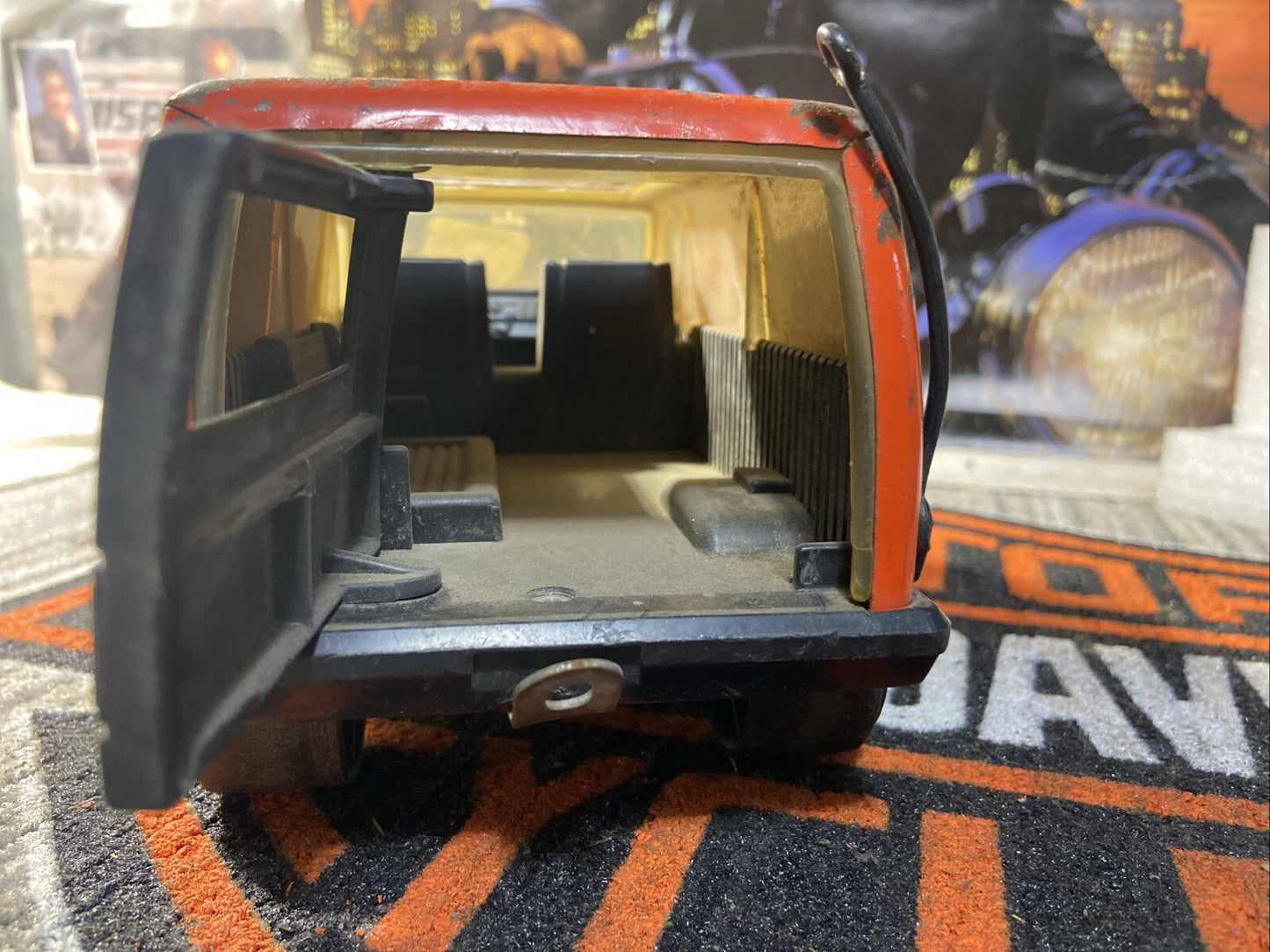 Vintage 1980’s Tonka A.J Foyt Racing Team Van Steel Pressed Steel Vehicle