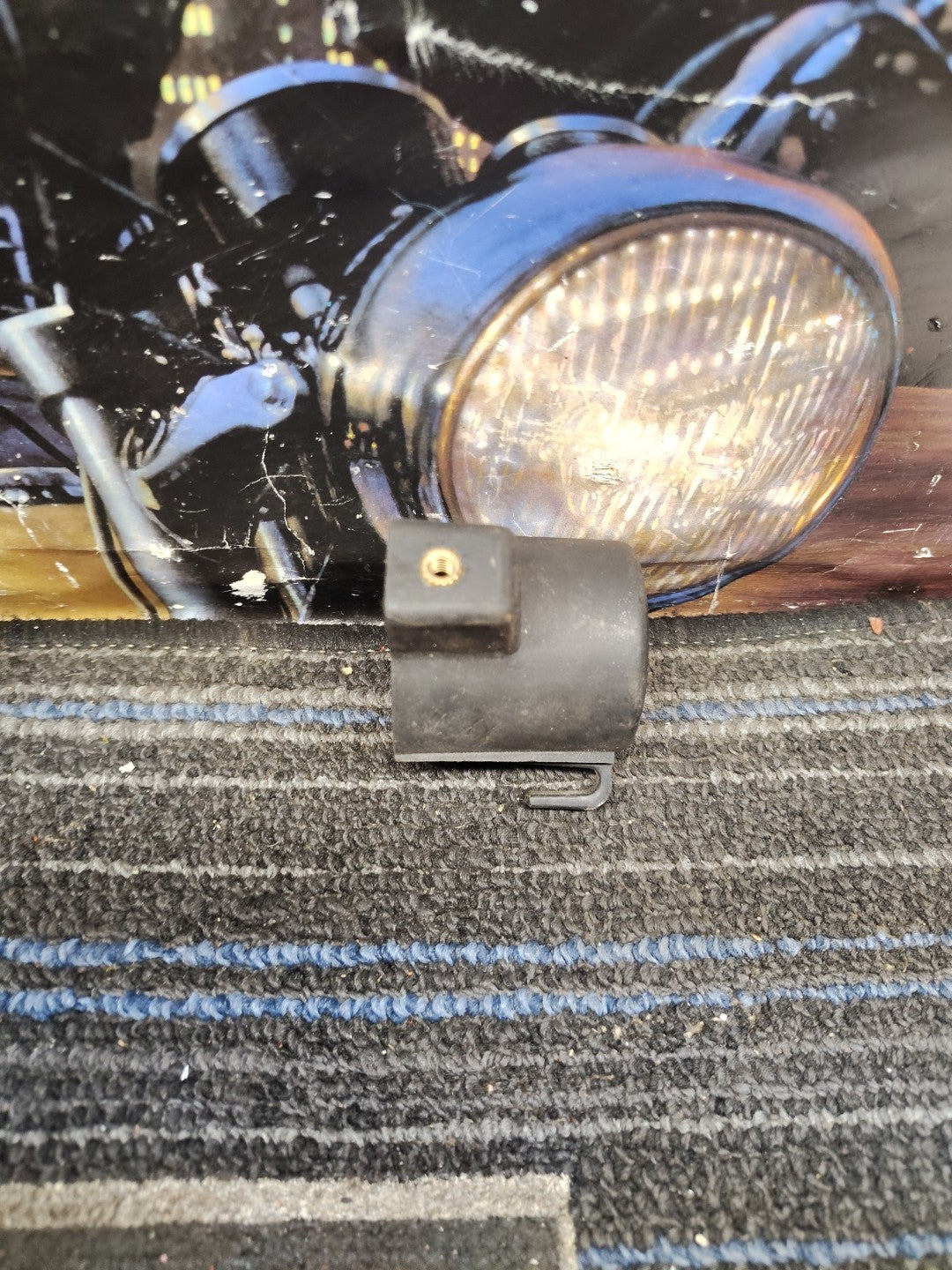 OEM HARLEY DAVIDSON SPORTSTER BLACK IGNITION KEY SWITCH HOUSING 71510-95