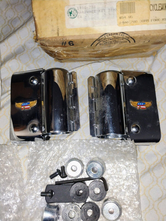 NEW NATIONAL CYCLE KIT-CHK 39mmSportster Fxr 70-22  Windshield MOUNT KIT 