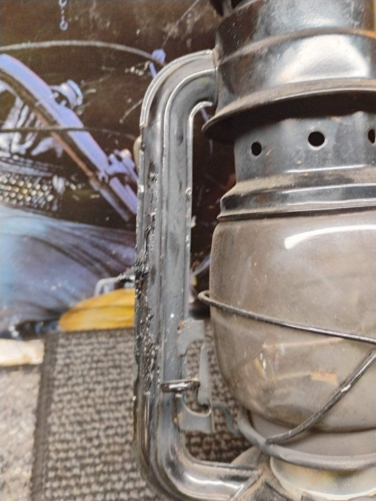 Vintage Big Wheel Brand Oil Lamp Made in China, Big Wheel Lantern, Bright