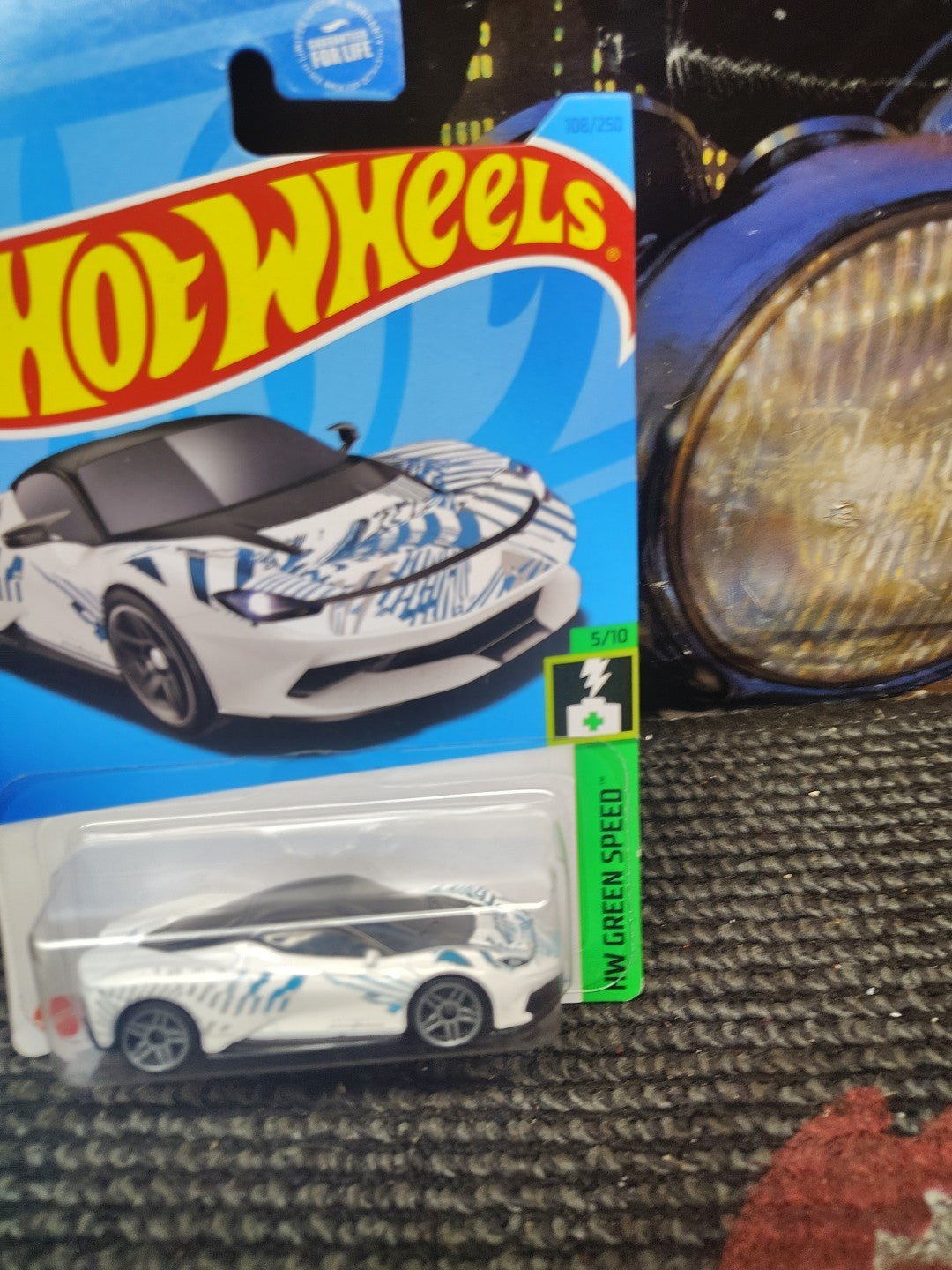 Hot Wheels - 2023 HW Green Speed 5/10 Automobili Pininfarina Battista (BBHKK22)