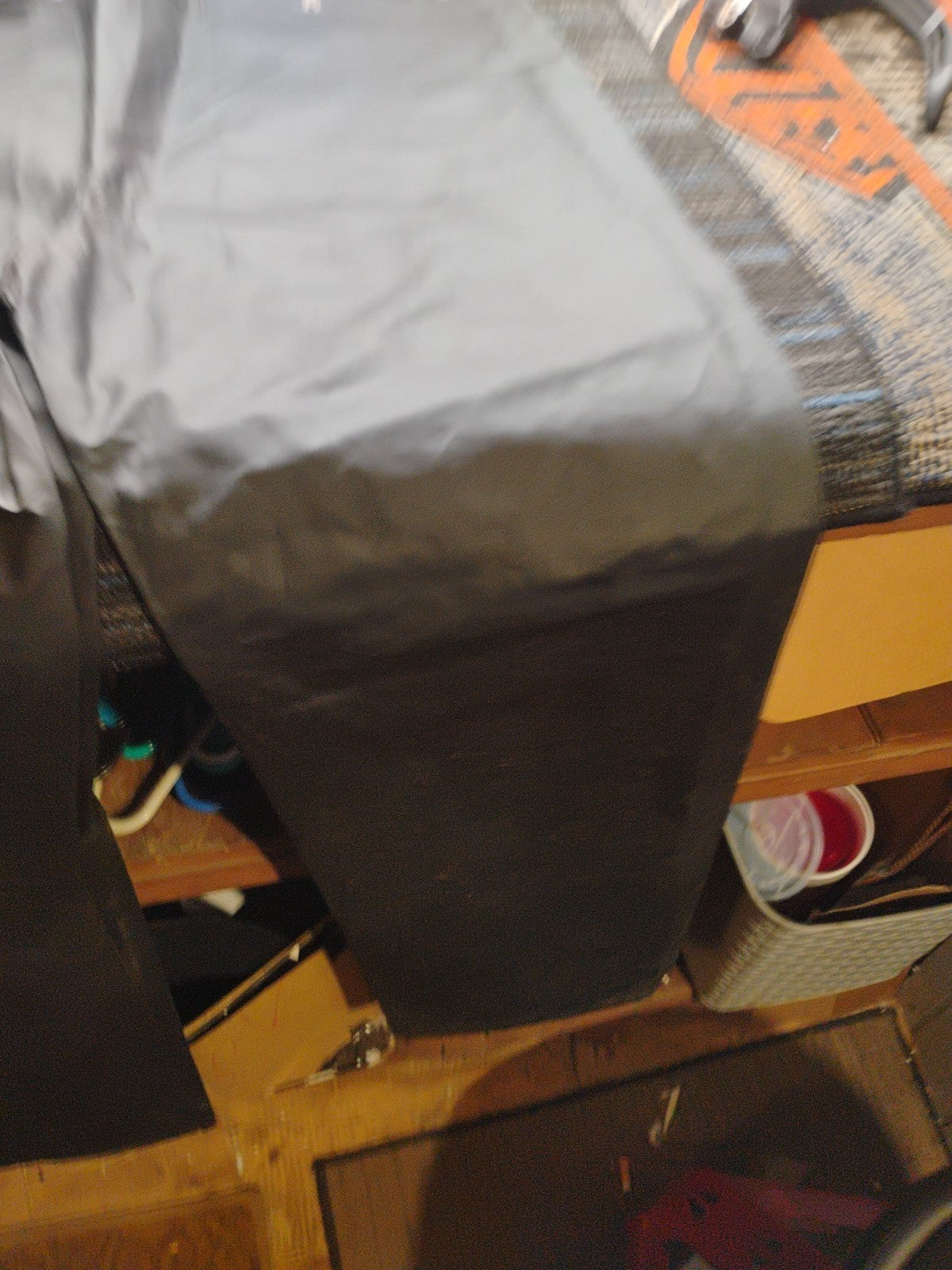 Black Protective Wear Overalls Waders Bib Pants Rain Wear Size M Never Worn