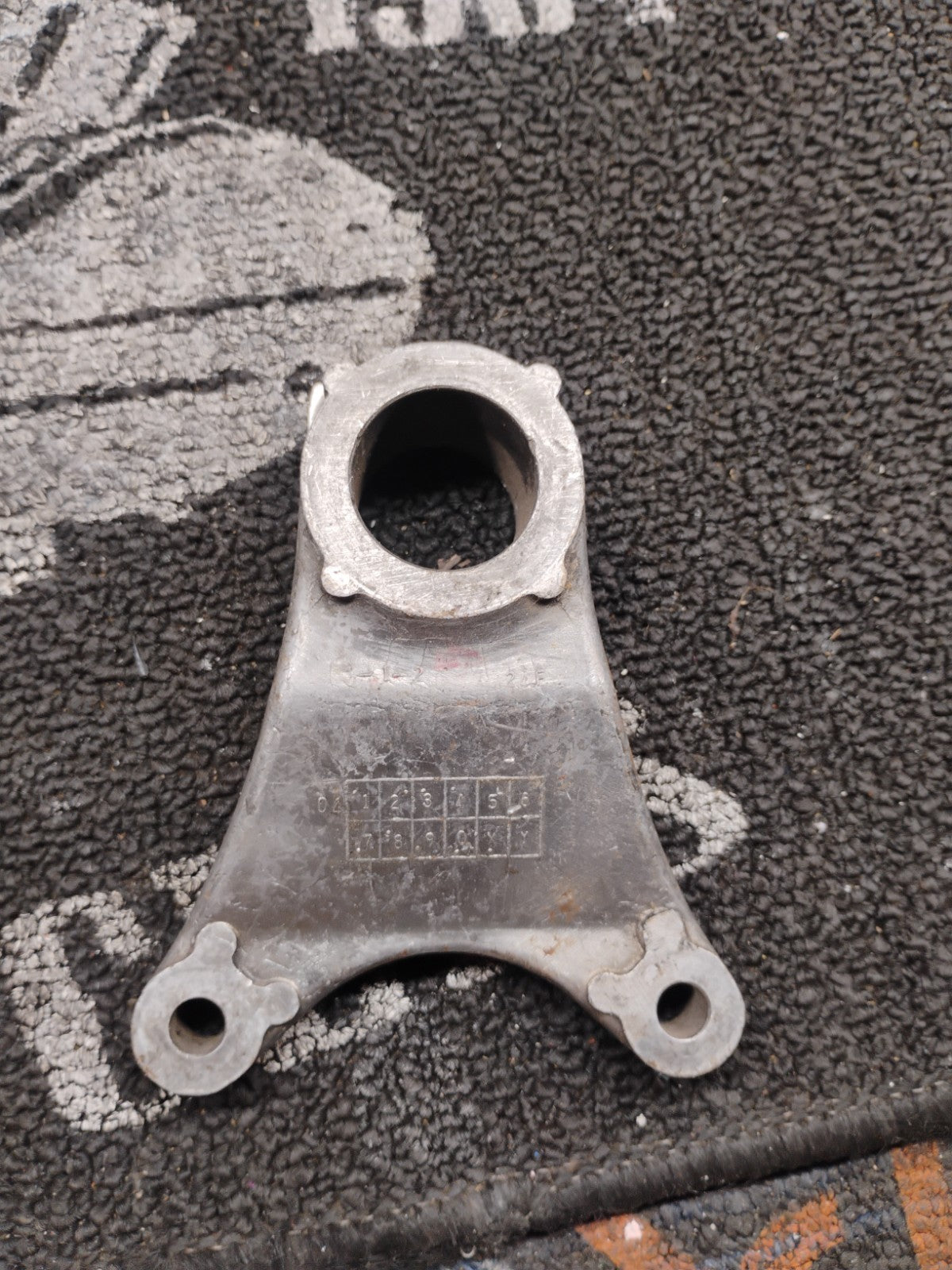 Suzuki TL1000S Rear Brake Caliper Carrier Mount Bracket OEM Swingarm Mount