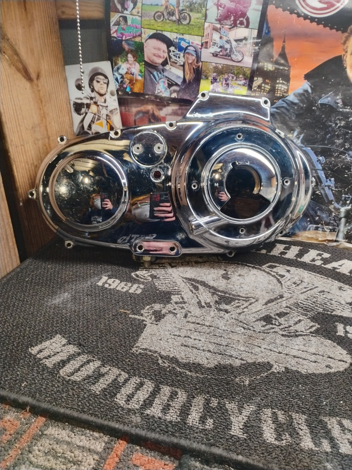Chrome Clutch Primary Cover For 93-03 Harley Sportster XL  PN34951-95