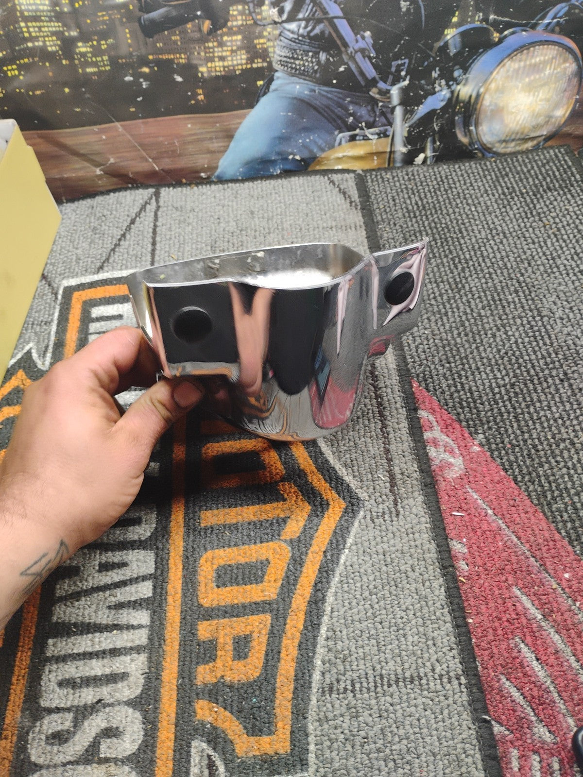 Harley Davidson OEM Road King Handlebar Riser Cover 67866-94