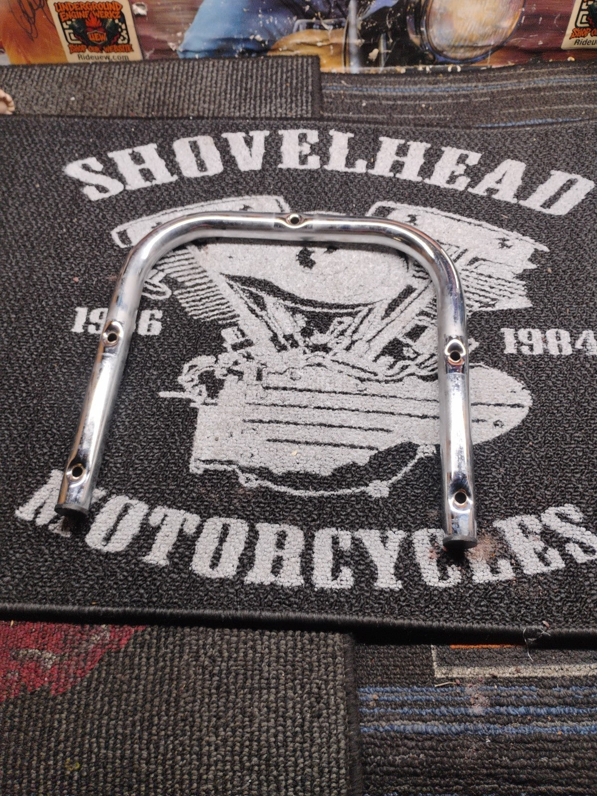 2000-2006 Harley Davidson FLTRI Road Glide UPPER SUPPORT TUBE MOUNT