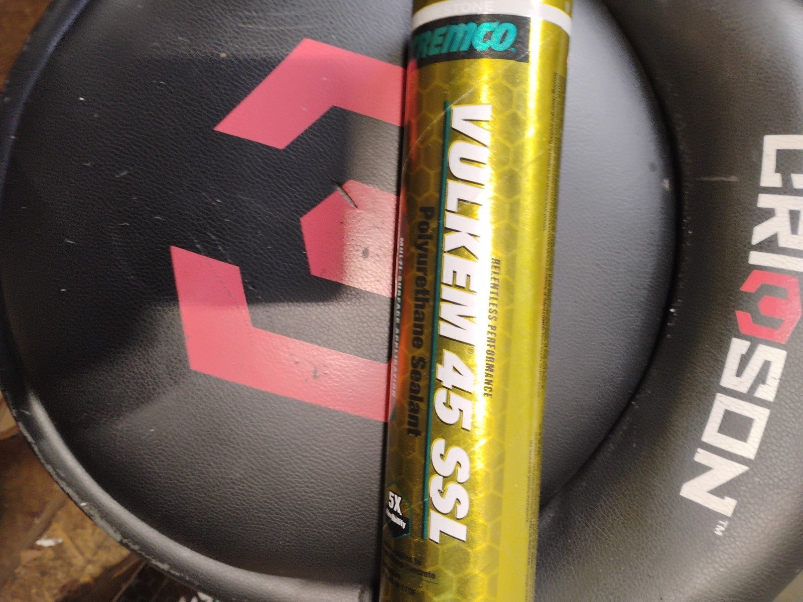 Tremco Vulkem 45 SSL Limestone Semi-Self Leveling Polyurethane Sealant, 