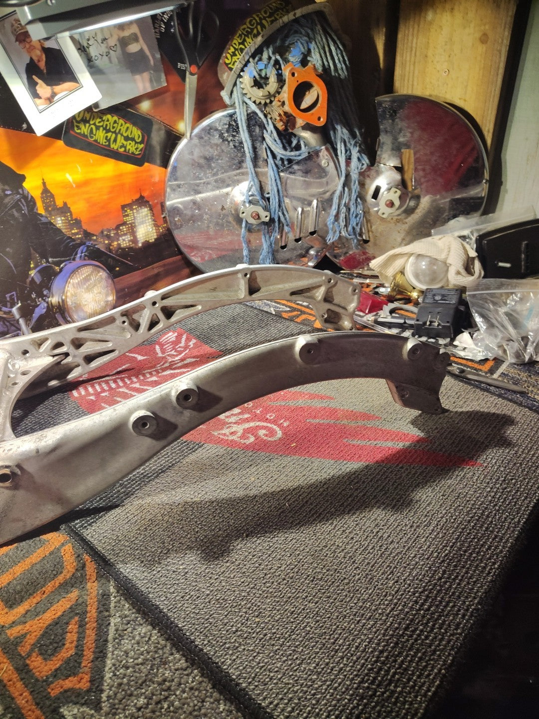 17 Indian Chief Rear Sub Frame 54I