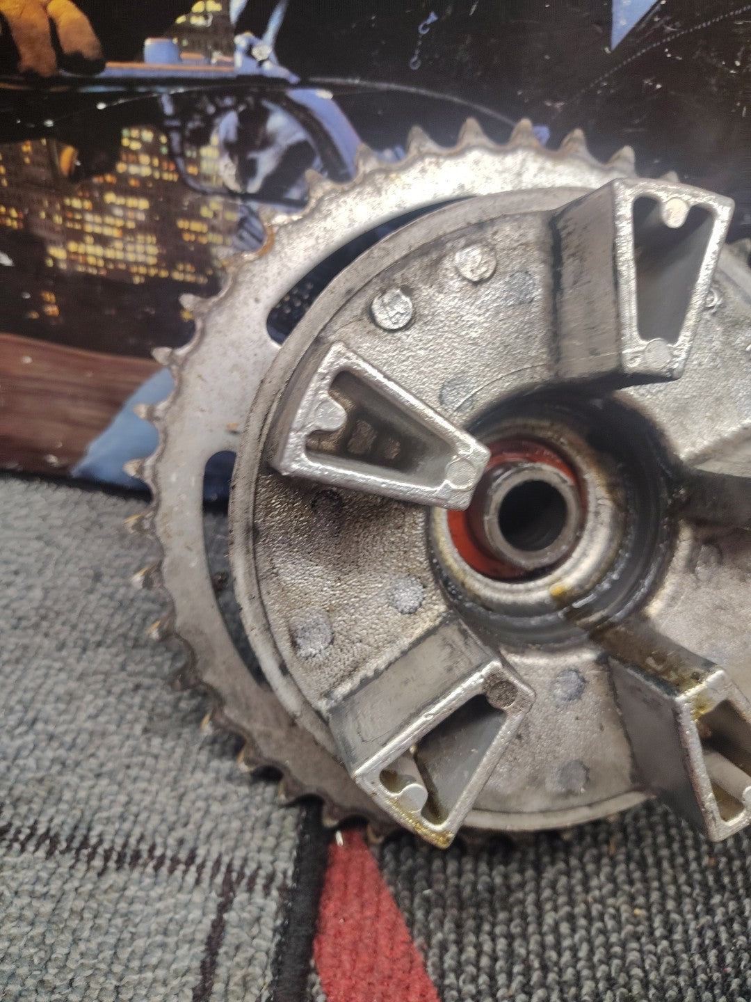 Rear sprocket & carrier F2 Honda cbr600f2 cbr 600 91-94 #RR1