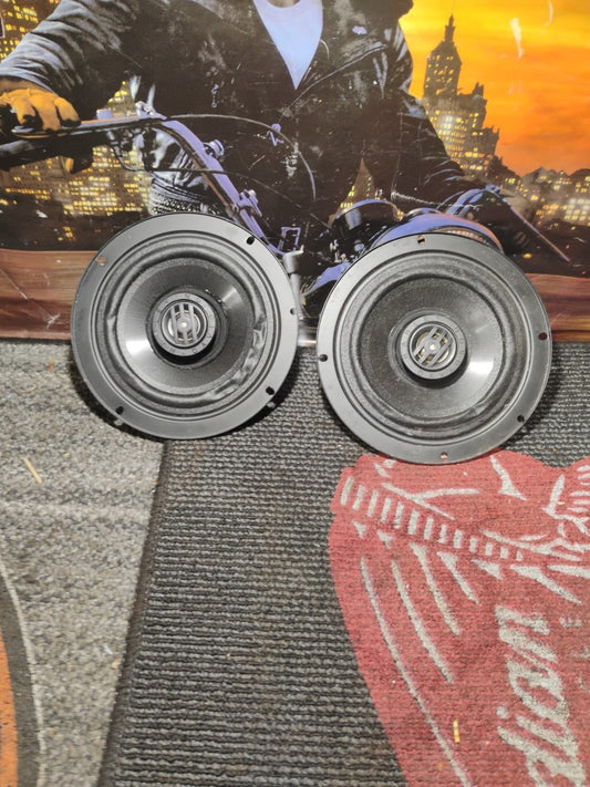 Harley OEM 2014-23 Touring 6.5" Front Fairing Tour Pak Pair  Speakers 76000819
