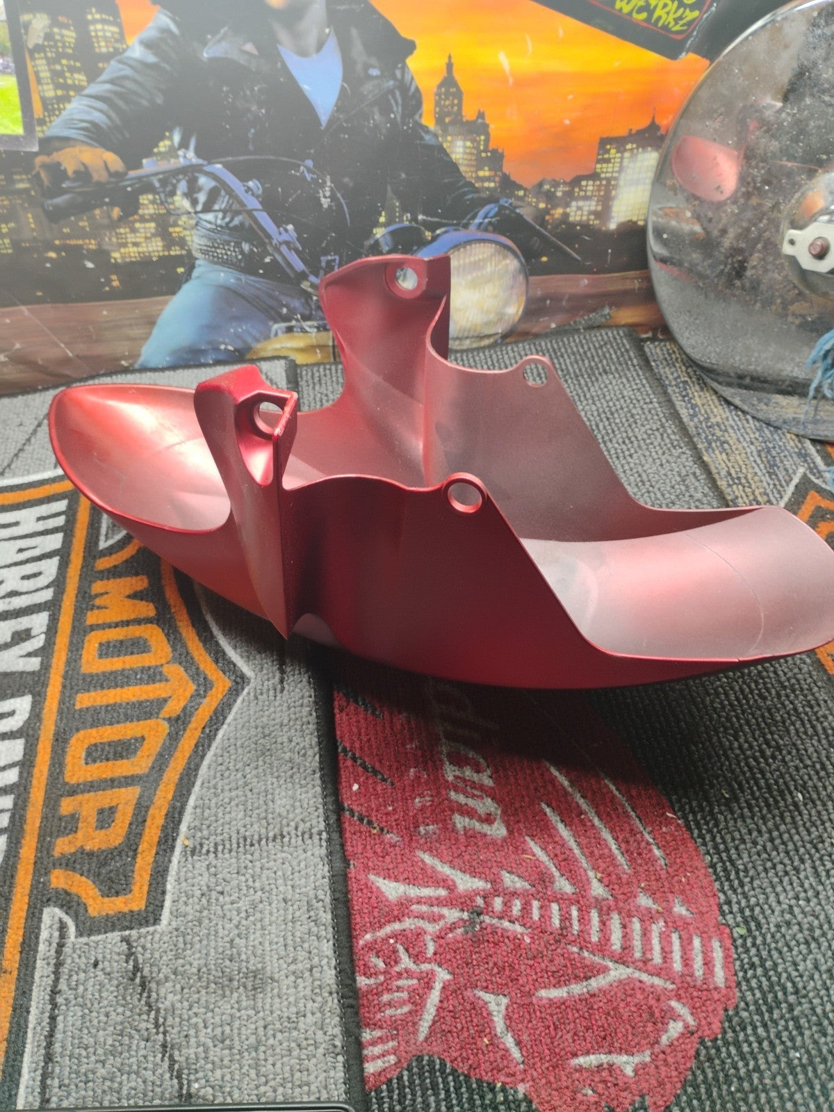 08-12 Yamaha Yzf R6 R6r R6 Oem Front Wheel Fender Cowl Fairing Plastic Mud Guard