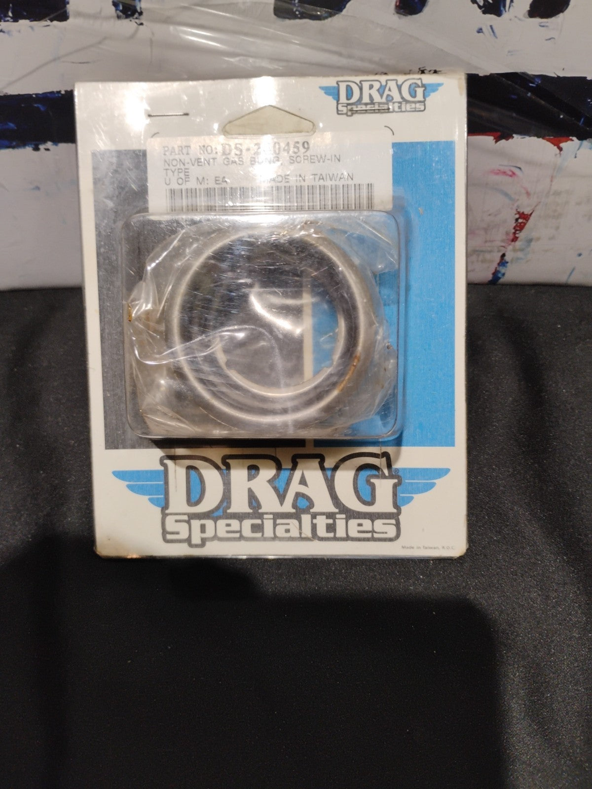 DRAG SPECIALTIES DS280459 NON VENT BUNG SCREW IN NOS 