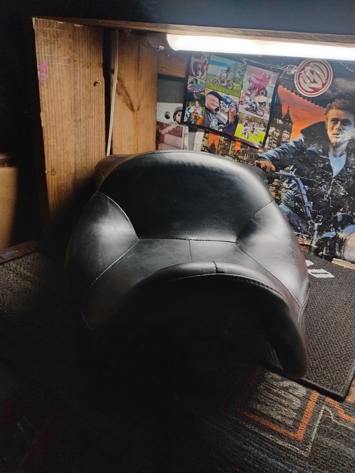 OEM Harley Road King FLH Seat 1997-2007 Leather Ultra Classic Glide Touring  Cat