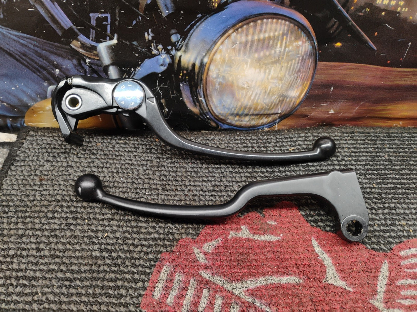 Brake & Clutch Hand Levers Black For Suzuki GSXR 600 750 06-19 Handle Hand