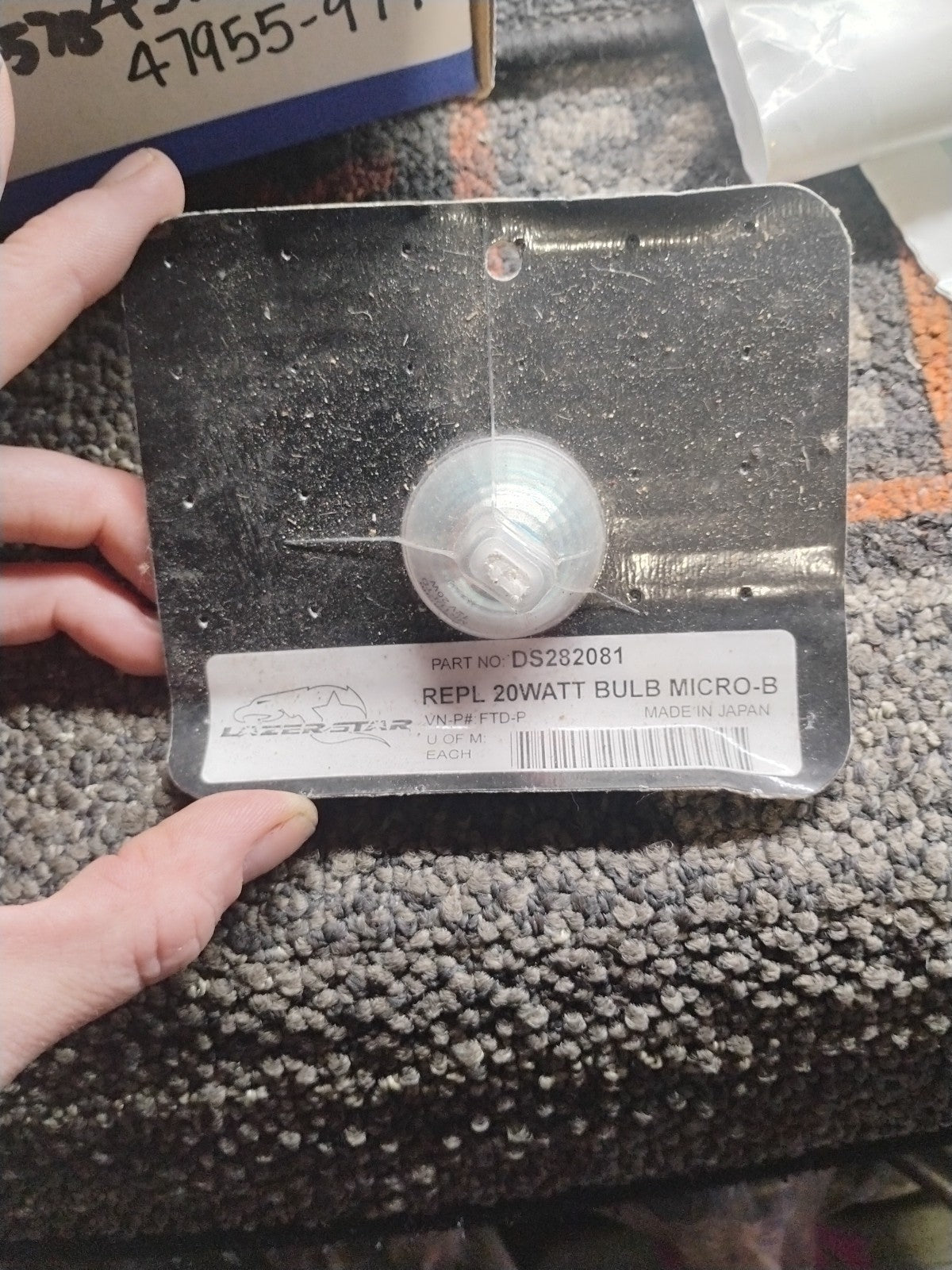 Laser Star Micro B Replacement 20 Watt Bulb DS282081 OEM NOS
