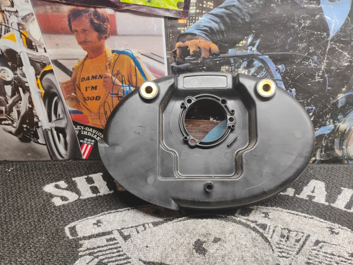 Harley Davidson OEM Air Cleaner Backing Plate Softail Touring Dyna EFI