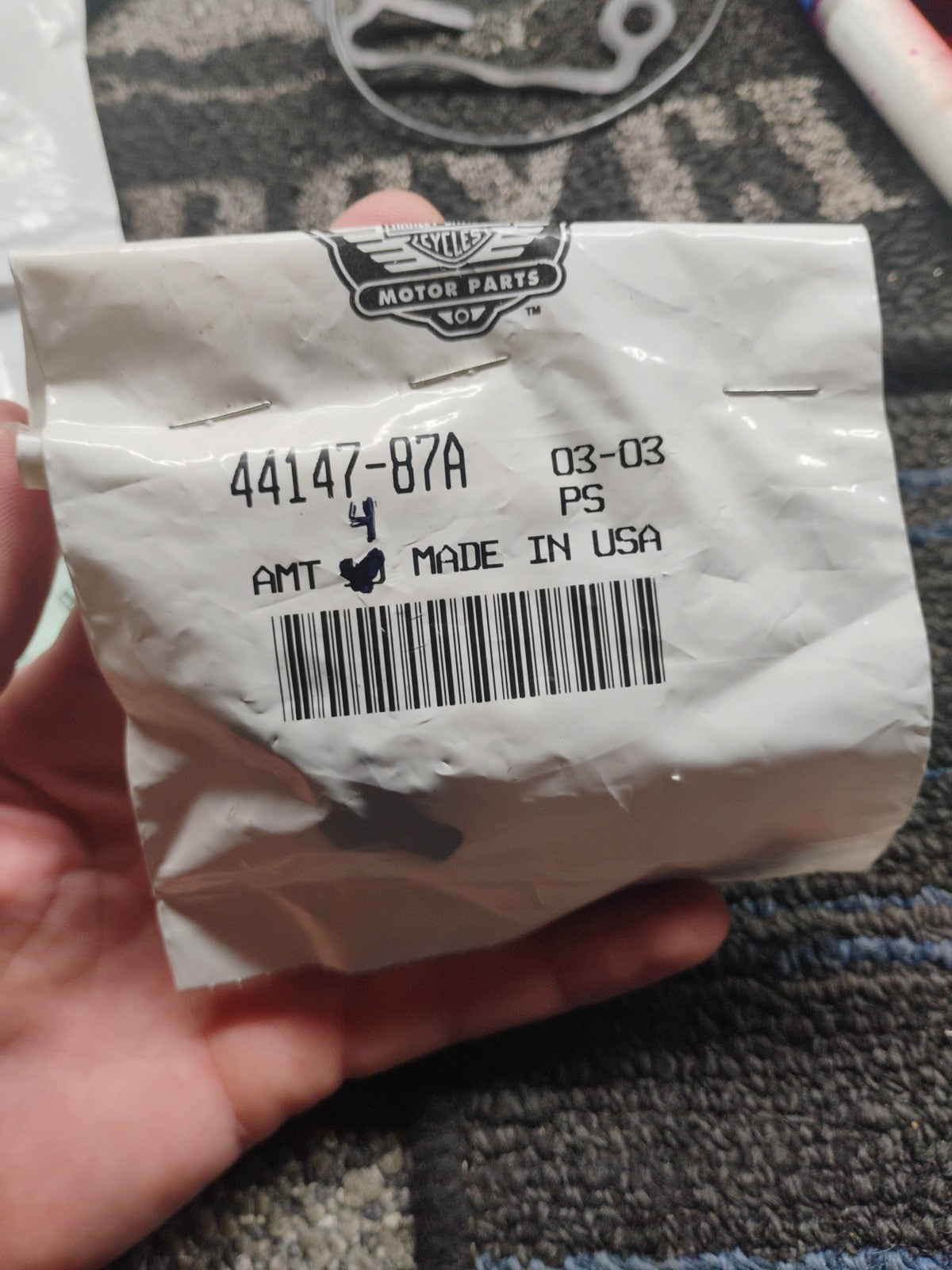 Genuine Harley-Davidson Brake Bleeder Caps 44417-87A Set (4 Piece)