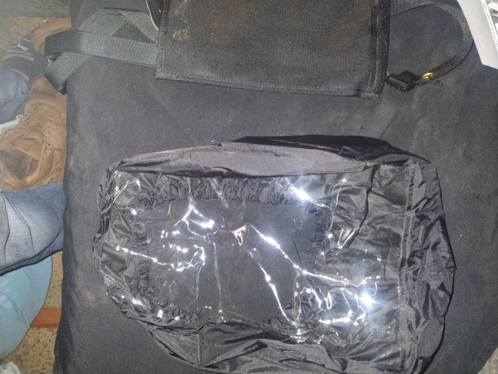 HARLEY DAVIDSON BUELL TANK MAP HOLDER P/N# 61482-01Y And Rain Cover