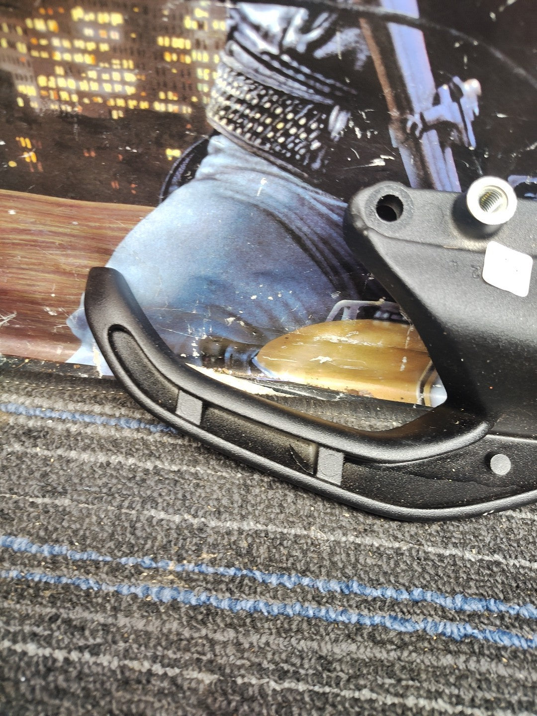 2023 22-24 Royal Enfield Hunter 350 Left Rear Passenger Grab Handle 