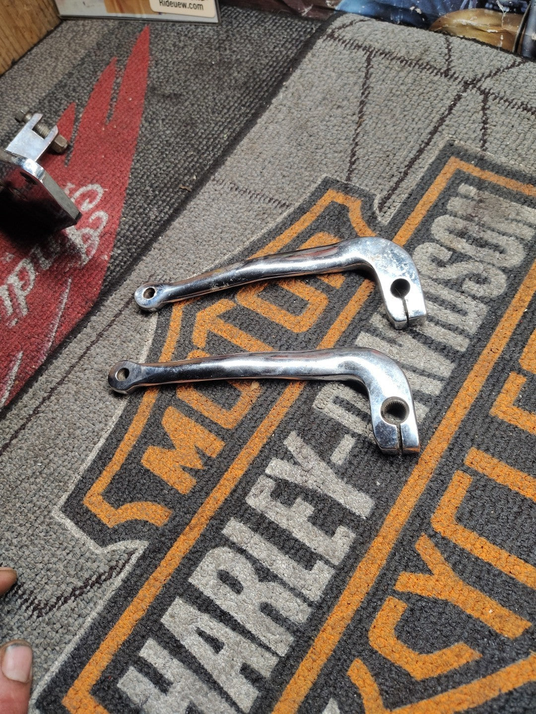 HARLEY FX  FXST 1974 / 1989  FOOT SHIFT LEVER CHROME