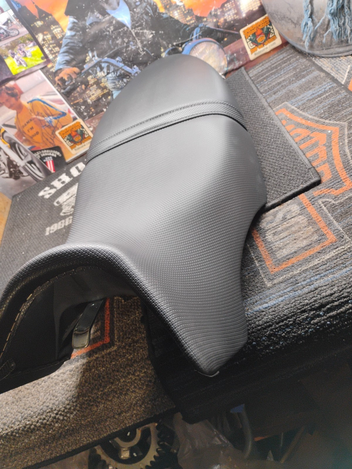 OEM Buell XB12S Motorcycle Seat Black Rider Saddle