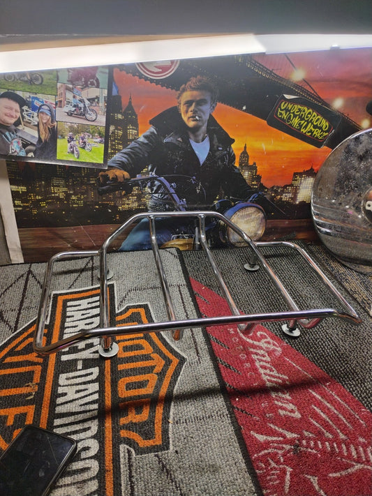 Harley-Davidson 08 & Later Touring Tour Pak Chrome Luggage Rack  53665-87