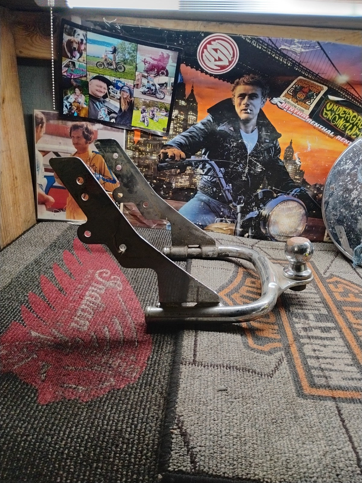 Harley Davidson  Electra Glide Chrome Trailer Hitch