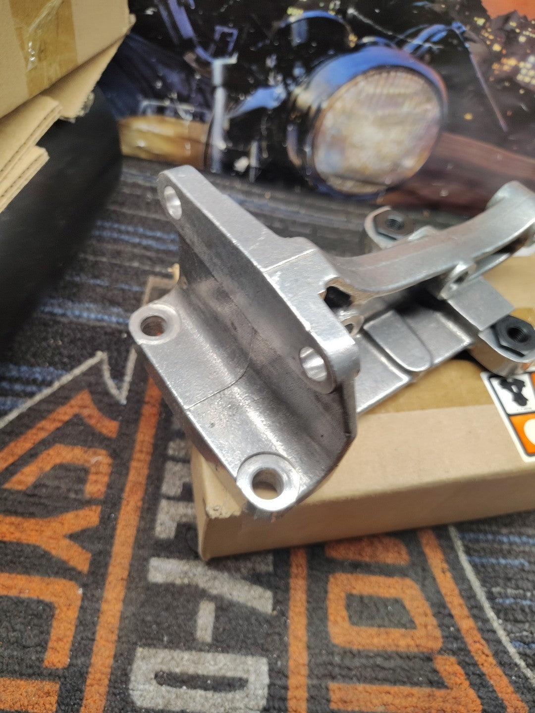 Rear Motor Mount for Harley Sportster XLH Models 1982-1990 4-Speed