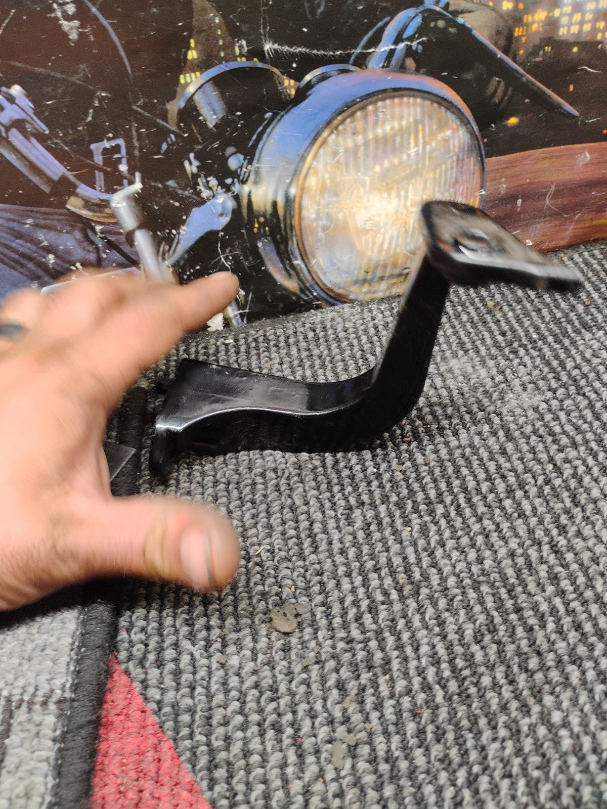 10 HARLEY-DAVIDSON ELECTRA GLIDE ULTRA LIMITED FLHTK PEG BRACKET